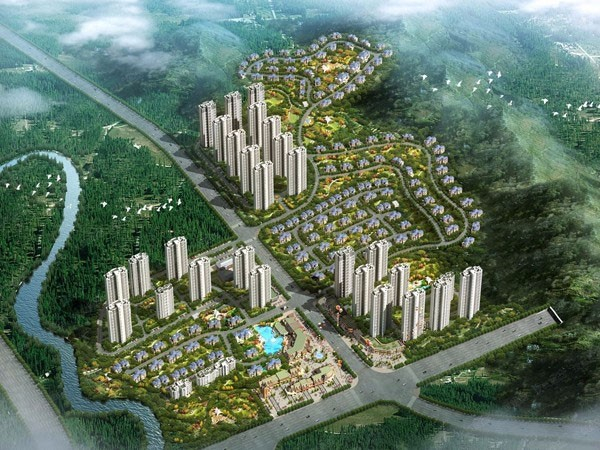 新潔源和碧桂園達成共識，為碧桂園龍城天悅供應輕質抹灰石膏